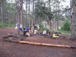 Campsite at Haed of Dean